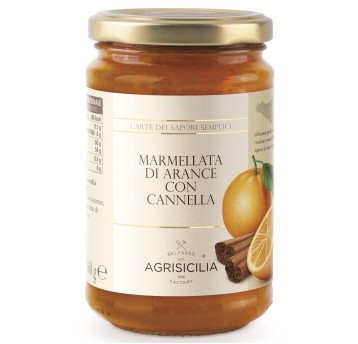 AgriSicilia, Dżem pomarańcza z cynamonem, 360g