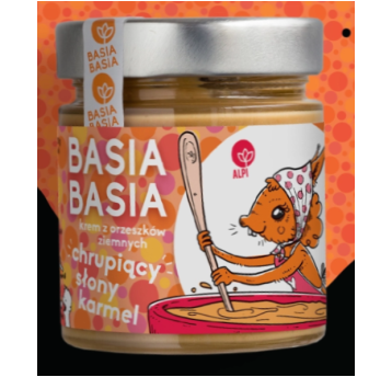 Alpi - chrupiący słony karmel, 200g