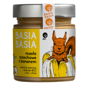 Alpi - krem orzechowy z bananem, 210g