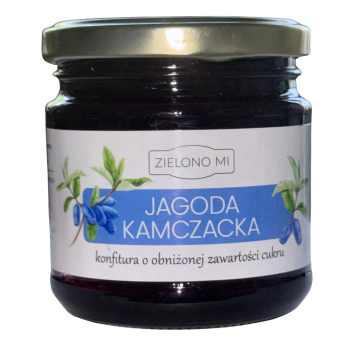 Borówka - Konfitura z jagody kamczac. niskosł 220g