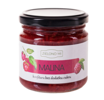 Borówka-Konfitura z maliny bez cukru 195g