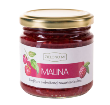 Borówka - Konfitura z maliny niskosł 200g