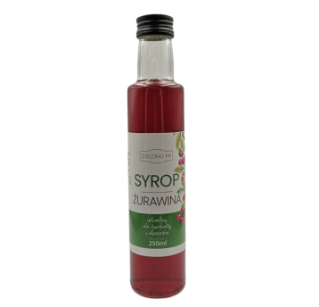 Borówka - Syrop żurawinowy 250ml