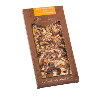 Czekolada biała 25,9% z miodem, śliw. i wanilią