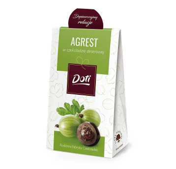 DOTI - Agrest w czekoladzie deserowej 100g