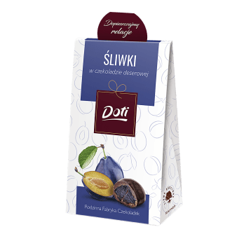 DOTI - Śliwki w czekoladzie deserowej 100g