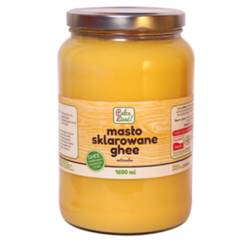 Ghee - masło sklarowane, 1600 ml