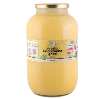Ghee - masło sklarowane, 4200 ml