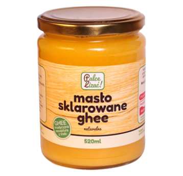 Ghee - masło sklarowane, 520 ml