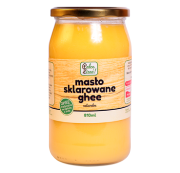 Ghee - masło sklarowane, 810 ml