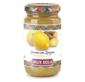 Grazie Sicilia, Dżem cytryna z imbirem, 240g
