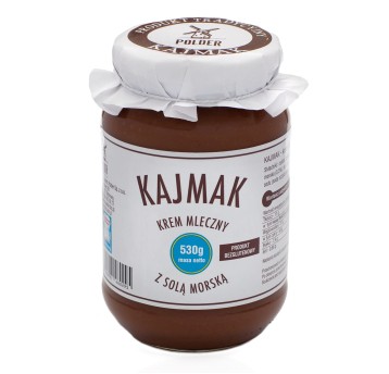 Kajmak krem mleczny z solą morską, 530g
