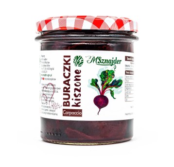 M. Sznajder - Buraczki kisz. carpaccio 300g, szkło