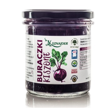 M. Sznajder - Buraczki kiszone tarte, 300g, szkło