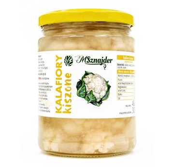 M. Sznajder - Kalafior kiszony, 300g, szkło