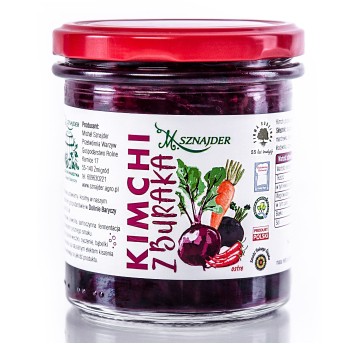 M. Sznajder - KIMCHI z buraka, 300G szkło