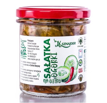 M. Sznajder - Kimchi z ogórka, 300G szkło