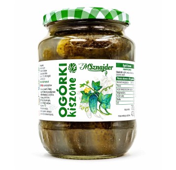 M. Sznajder - Ogórek kiszony, 420g, szkło