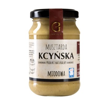 Musztarda Kcyńska Miodowa, 190g