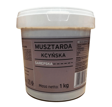 Musztarda Kcyńska Sarepska, wiaderko 1kg