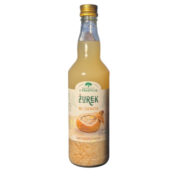 Produkty z Tradycją - Żur na zakwasie, 500ml