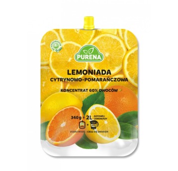 Purena - Lemoniada cytryna-pomarańcz 340g