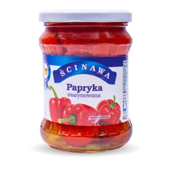Ścinawa - Papryka marynowana 460g/260g