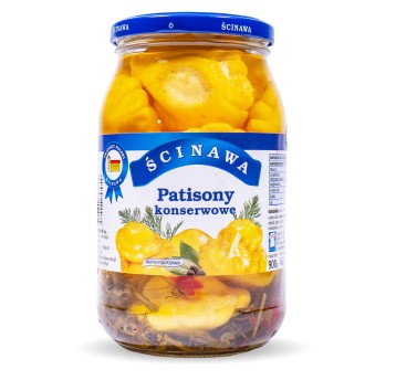 Ścinawa - Patisony konserwowe 900g/450g