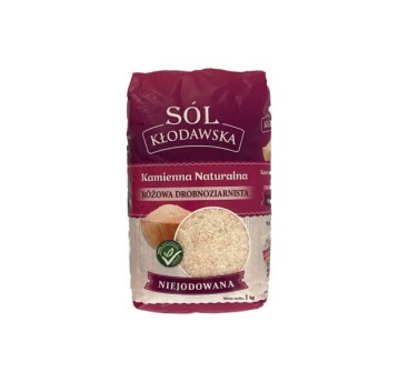 Sól kamienna różowa drobnoziarnista 1kg