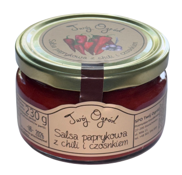 Twój Ogród - Salsa paprykowa, 230g