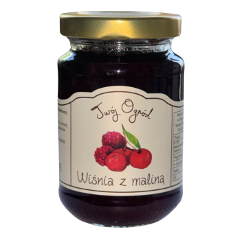 Twój Ogród - Wiśnia z maliną, 215g